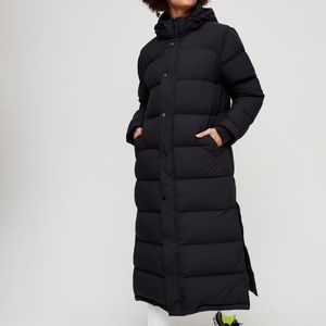 Aritzia long black super puff